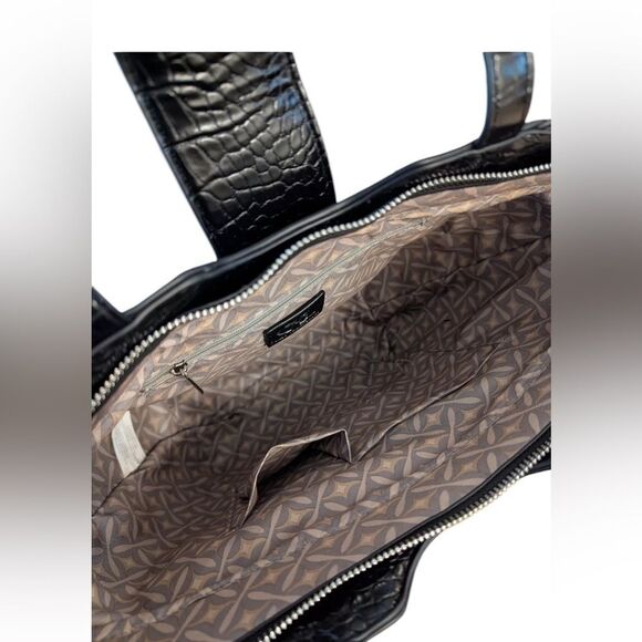 CXL GALETTE WAVE TOTE BY CHRISTIAN LACROIX IN BLACK - Picture 9 of 9